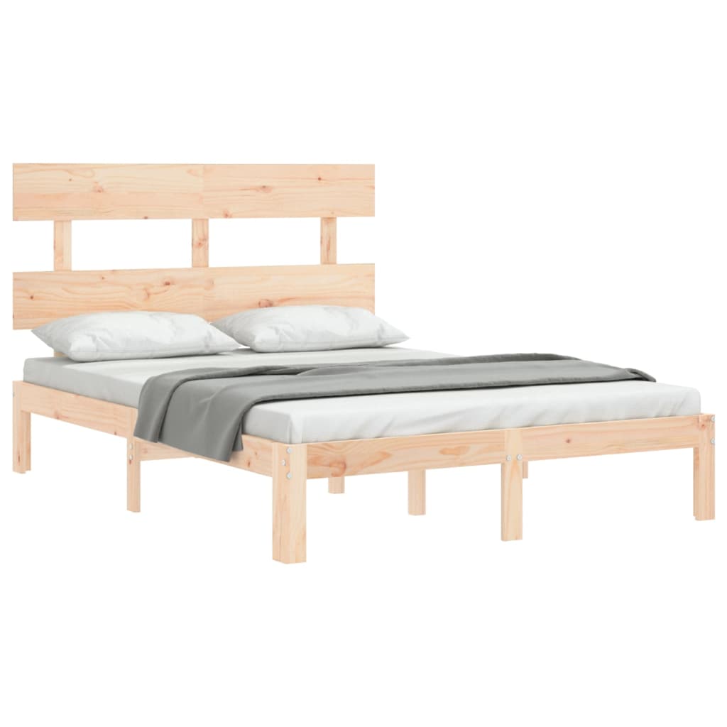 Giroletto senza Materasso 140x200 cm in Legno Massello di Pino
