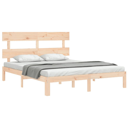 Giroletto senza Materasso 160x200 cm in Legno Massello di Pino