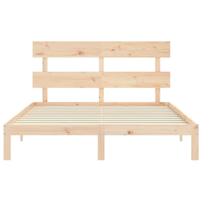 Giroletto senza Materasso 160x200 cm in Legno Massello di Pino