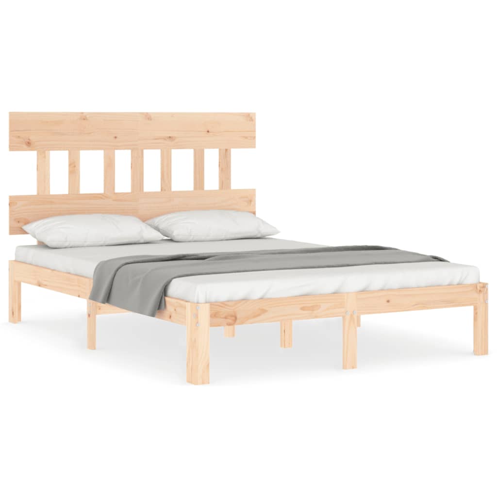 Giroletto senza Materasso 140x200 cm in Legno Massello di Pino