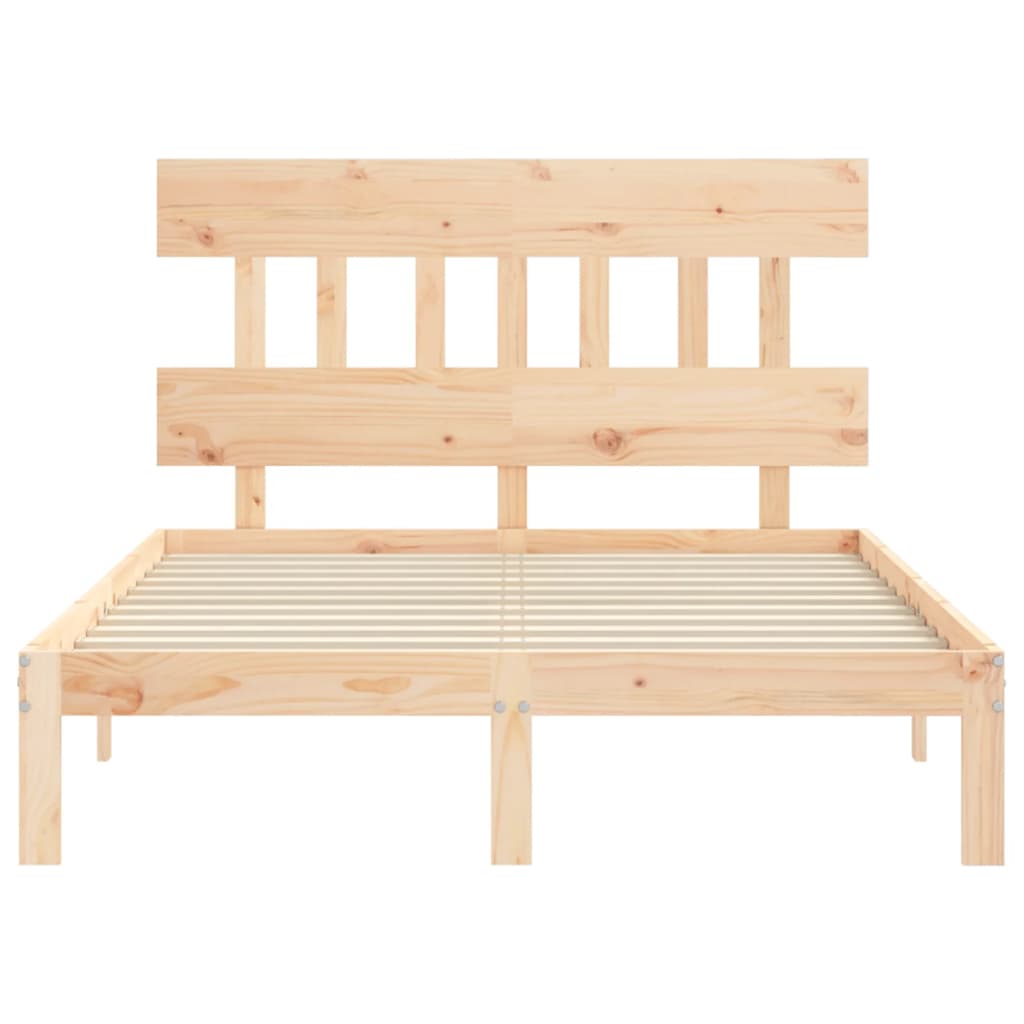 Giroletto senza Materasso 140x200 cm in Legno Massello di Pino