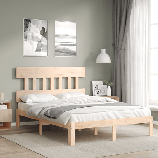 Giroletto senza Materasso 140x200 cm in Legno Massello di Pino