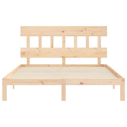 Giroletto senza Materasso 160x200 cm in Legno Massello di Pino