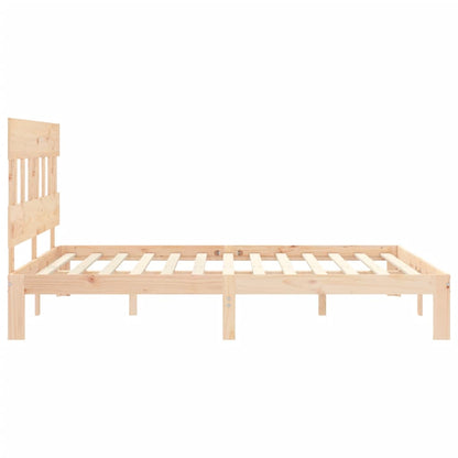 Giroletto senza Materasso 160x200 cm in Legno Massello di Pino
