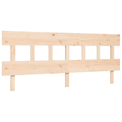 Giroletto senza Materasso 200x200 cm in Legno Massello di Pino