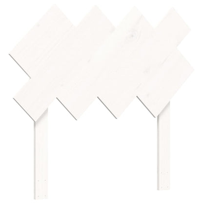 Giroletto senza Materasso Bianco 90x200 cm Legno Massello Pino