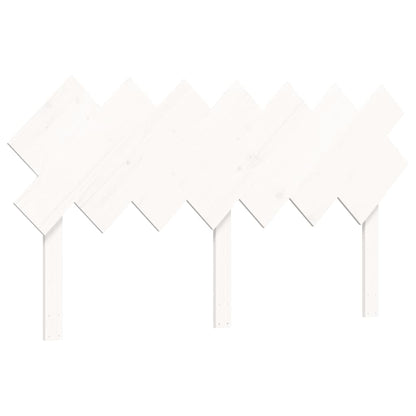 Giroletto con Testiera Bianco King Size in Legno Massello