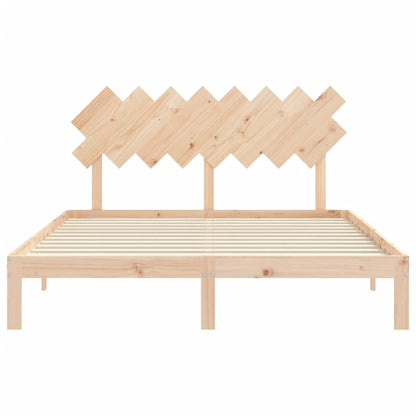 Giroletto senza Materasso 160x200 cm in Legno Massello di Pino