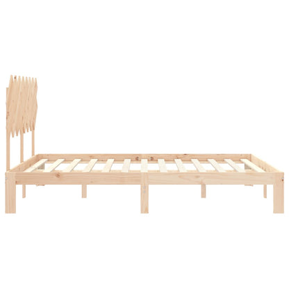 Giroletto senza Materasso 160x200 cm in Legno Massello di Pino