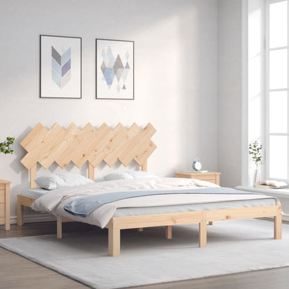Giroletto senza Materasso 160x200 cm in Legno Massello di Pino