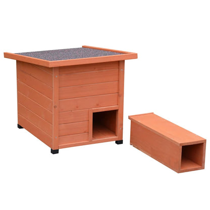 @Pet Casetta per Ricci XL 53x65x52cm Legno Marrone