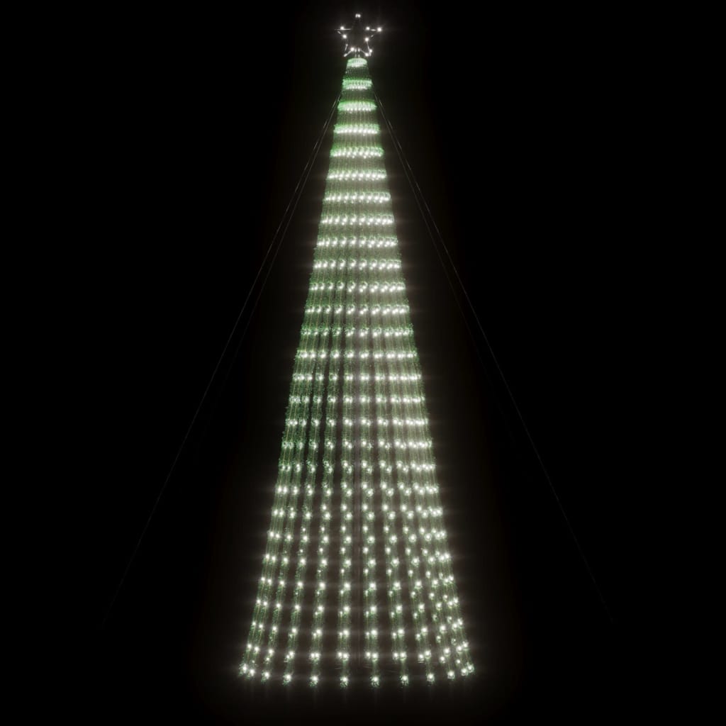 Albero di Natale a LED 688 LED Bianco Freddo 300 cm