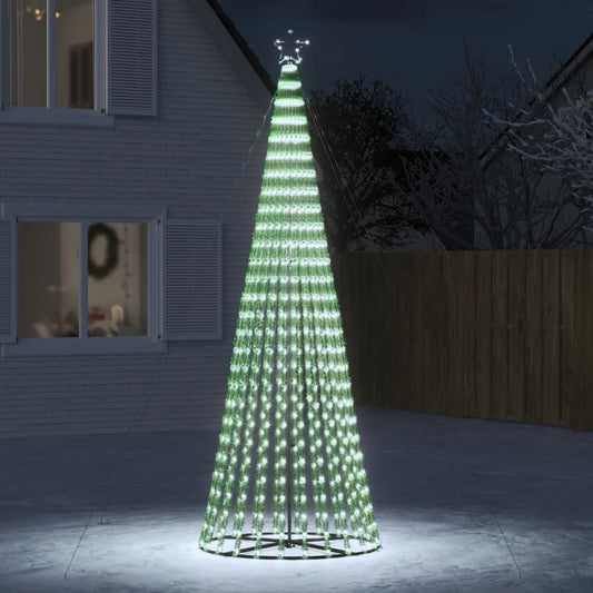 Albero di Natale a LED 688 LED Bianco Freddo 300 cm