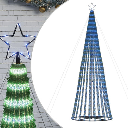 Albero di Natale a LED 688 LED Blu 300 cm