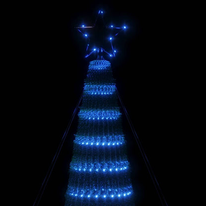Albero di Natale a LED 688 LED Blu 300 cm