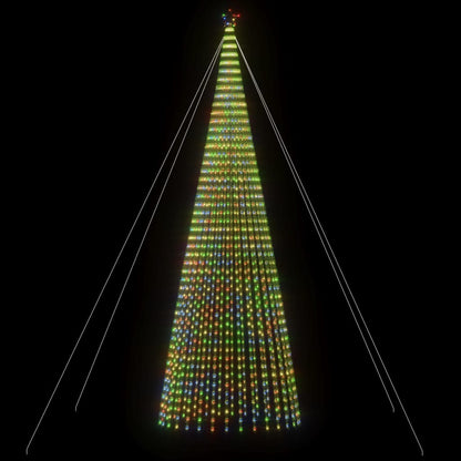 Albero di Natale a LED 1544 LED Colorato 500 cm | homemem39