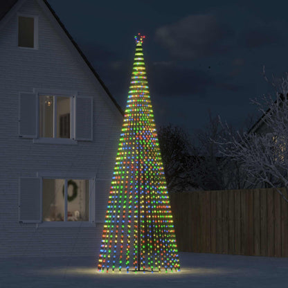 Albero di Natale a LED 1544 LED Colorato 500 cm | homemem39