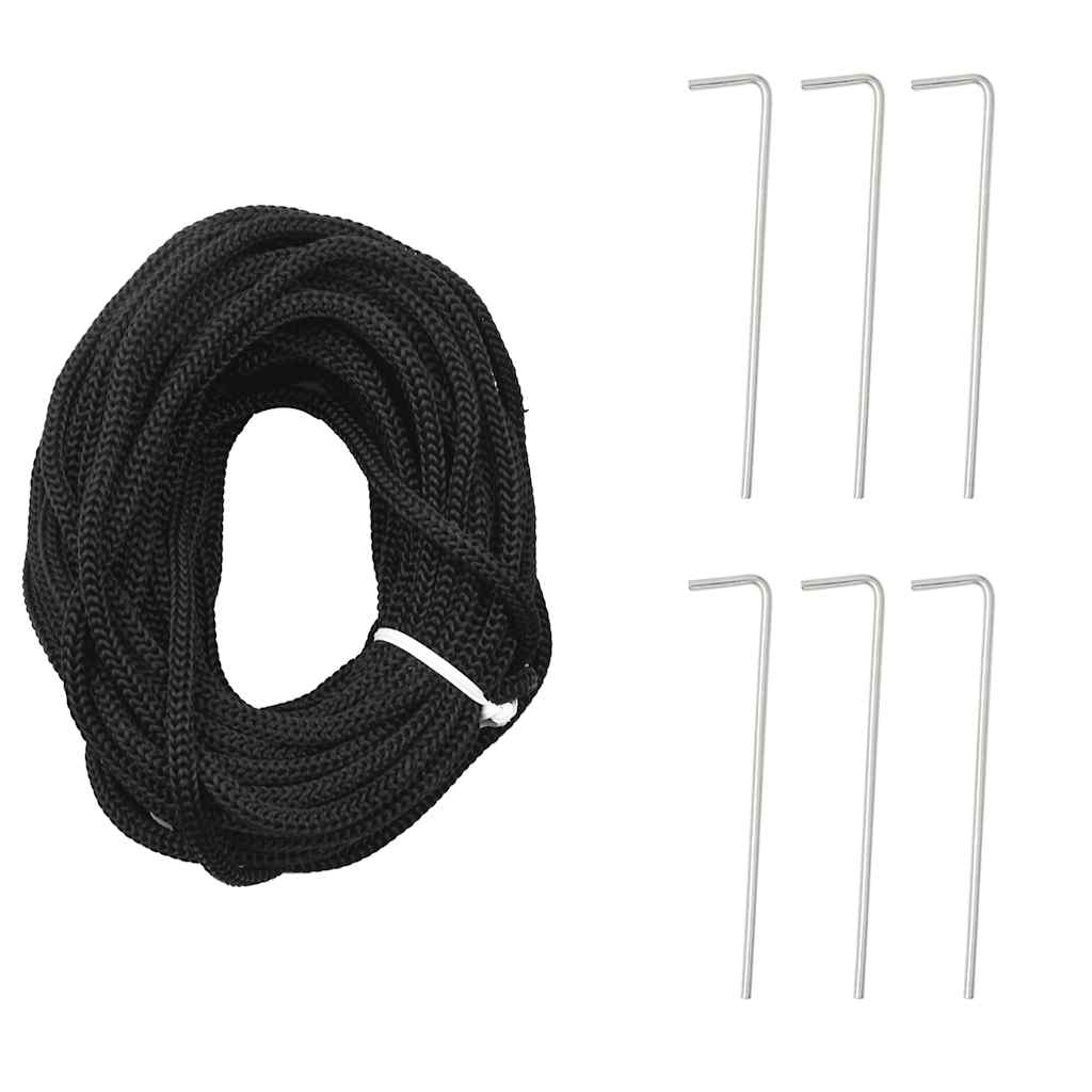 Albero di Natale a LED con Punte 220 LED Bianco Caldo 180 cm