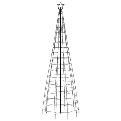 Albero di Natale a LED con Punte 570 LED Bianco Caldo 300 cm