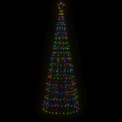 Albero di Natale a LED con Punte 570 LED Colorato 300 cm