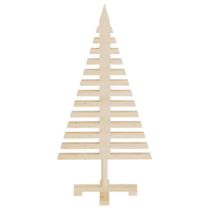 Alberi di Natale Decorativi in Legno 3pz Legno Massello di Pino | homemem39