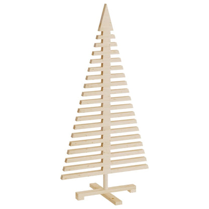 Alberi di Natale Decorativi in Legno 3pz Legno Massello di Pino | homemem39