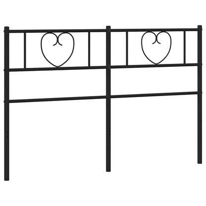 Testiera di Ricambio in Metallo Nero 150 cm