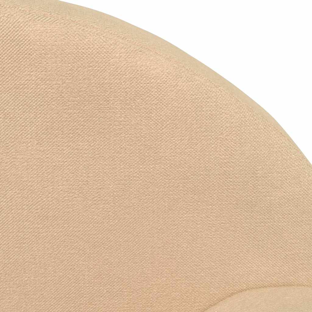 Divano per Bambini a 2 Posti Crema in Morbido Peluche | homemem39