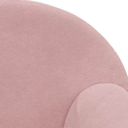 Divano Letto per Bambini Rosa in Morbido Peluche | homemem39