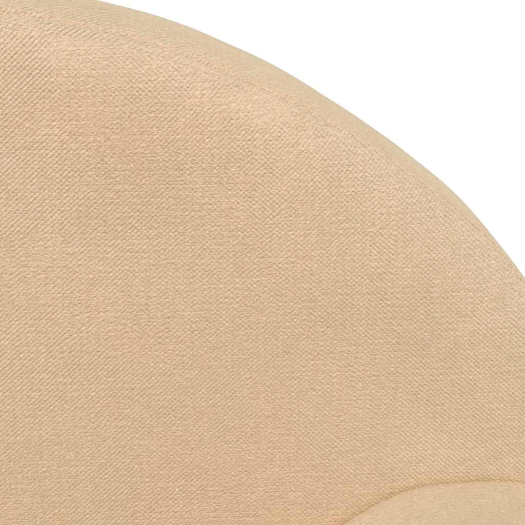 Divano Letto per Bambini a 2 Posti Crema in Morbido Peluche | homemem39