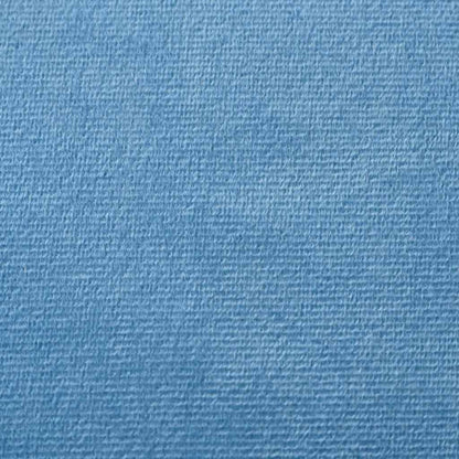 Divano Letto per Bambini a 2 Posti Blu in Morbido Peluche