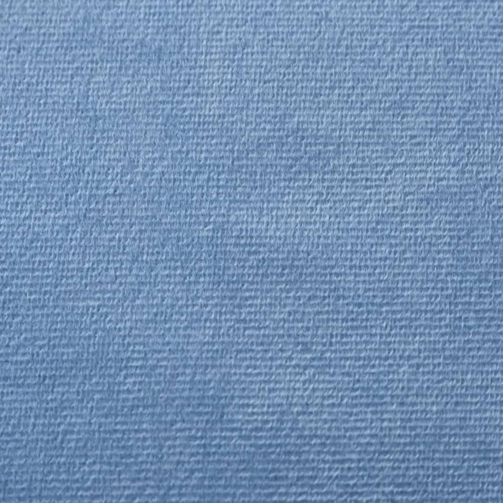 Divano per Bambini a 2 Posti Blu in Morbido Peluche | homemem39
