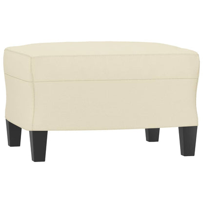 Set di Divani 4 pz con Cuscini crema in Similpelle | homemem39
