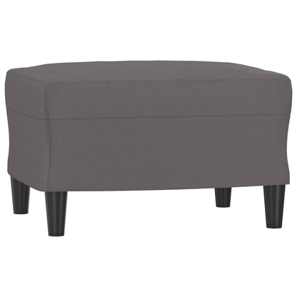 Set di Divani 3 pz con Cuscini Grigio in Similpelle | homemem39