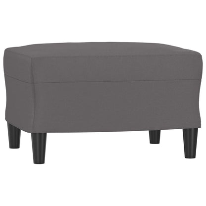 Set di Divani 3 pz con Cuscini Grigio in Similpelle | homemem39