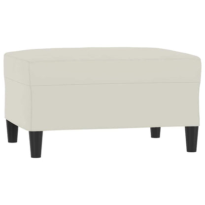 Set di Divani 4 pz con Cuscini Crema in Velluto | homemem39