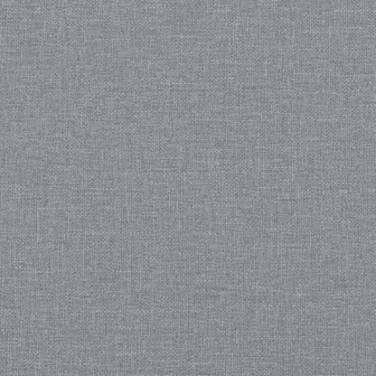 Set di Divani 2 pz con Cuscini Grigio Chiaro in Tessuto - homemem39