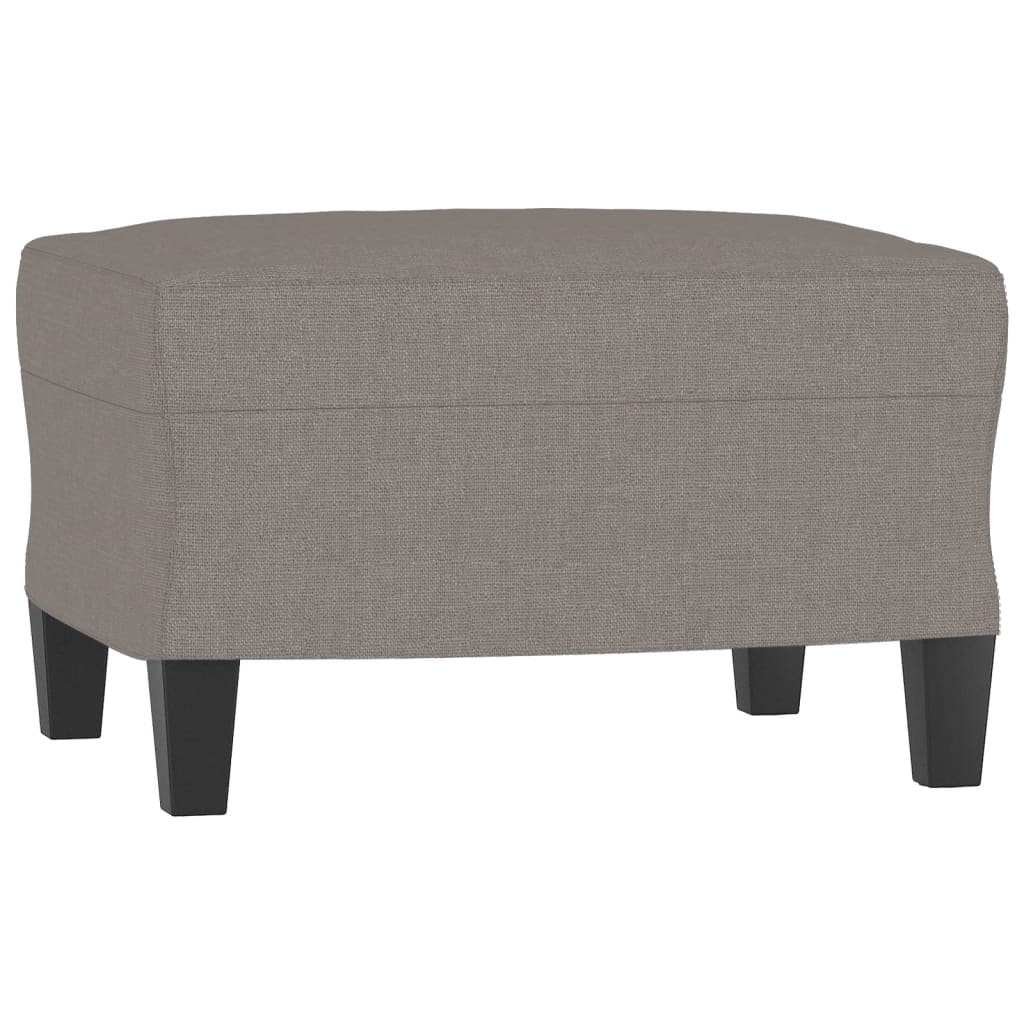 Set di Divani 3 pz con Cuscini Tortora in Tessuto | homemem39