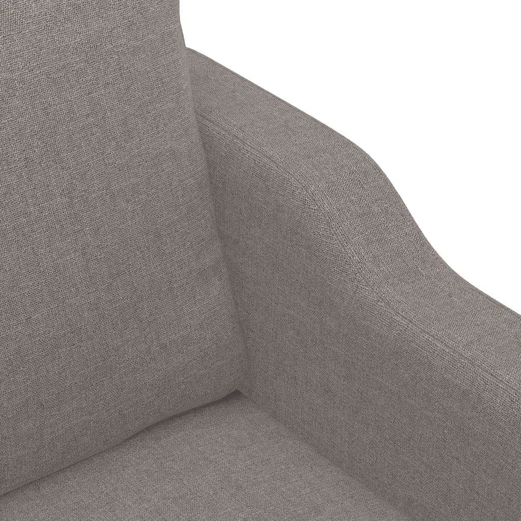 Set di Divani 4 pz con Cuscini Tortora in Tessuto | homemem39