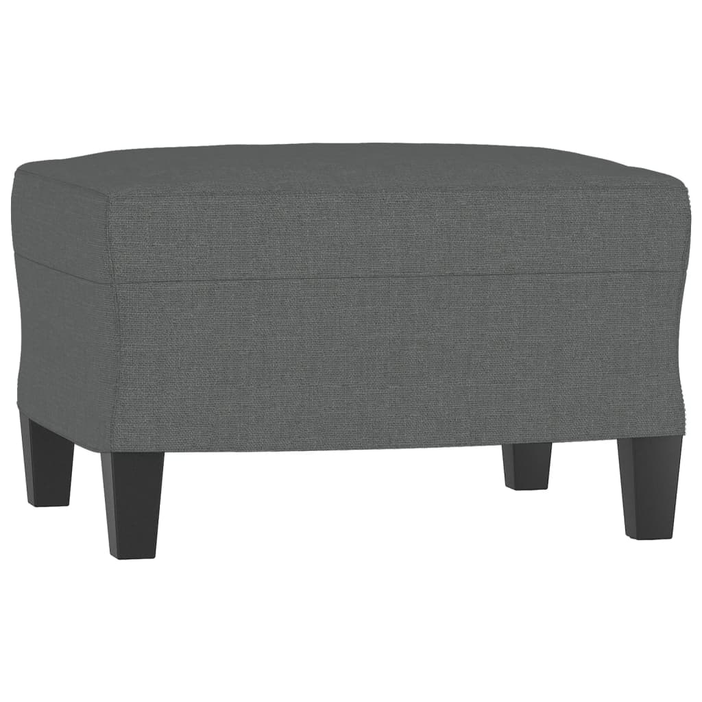 Set di Divani 3 pz Grigio Scuro in Tessuto | homemem39