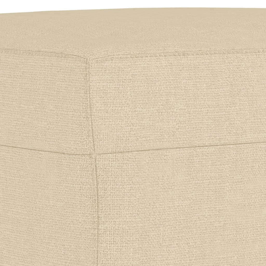 Set di Divani 3 pz Crema in Tessuto | homemem39
