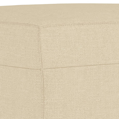 Set di Divani 3 pz Crema in Tessuto | homemem39