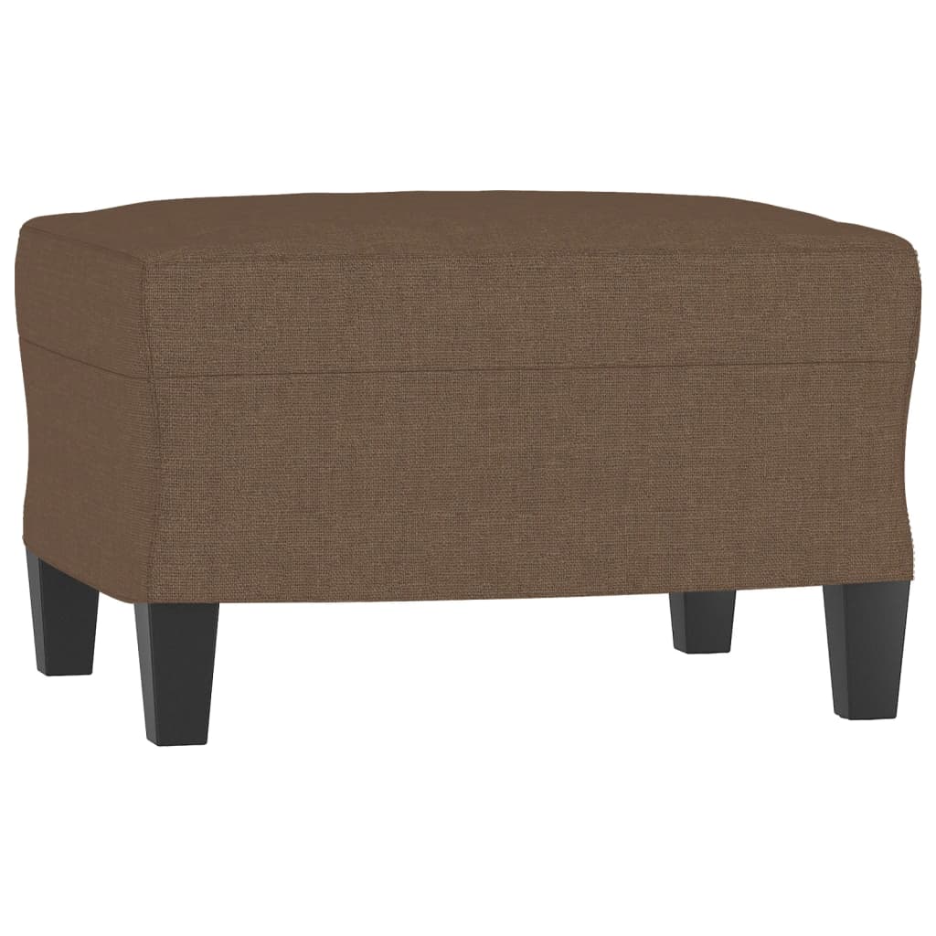 Set di Divani 3 pz Marrone in Tessuto | homemem39