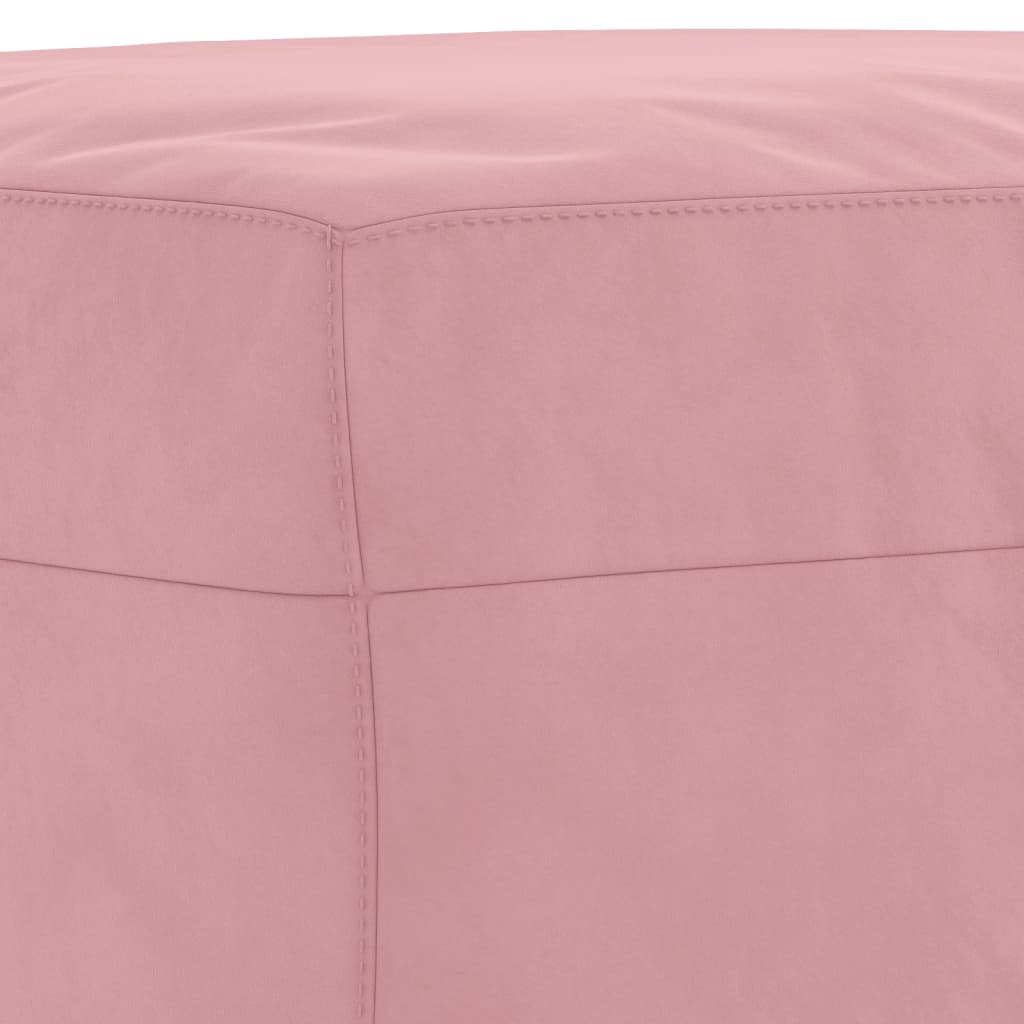 Set di Divani 4 pz Rosa in Velluto | homemem39