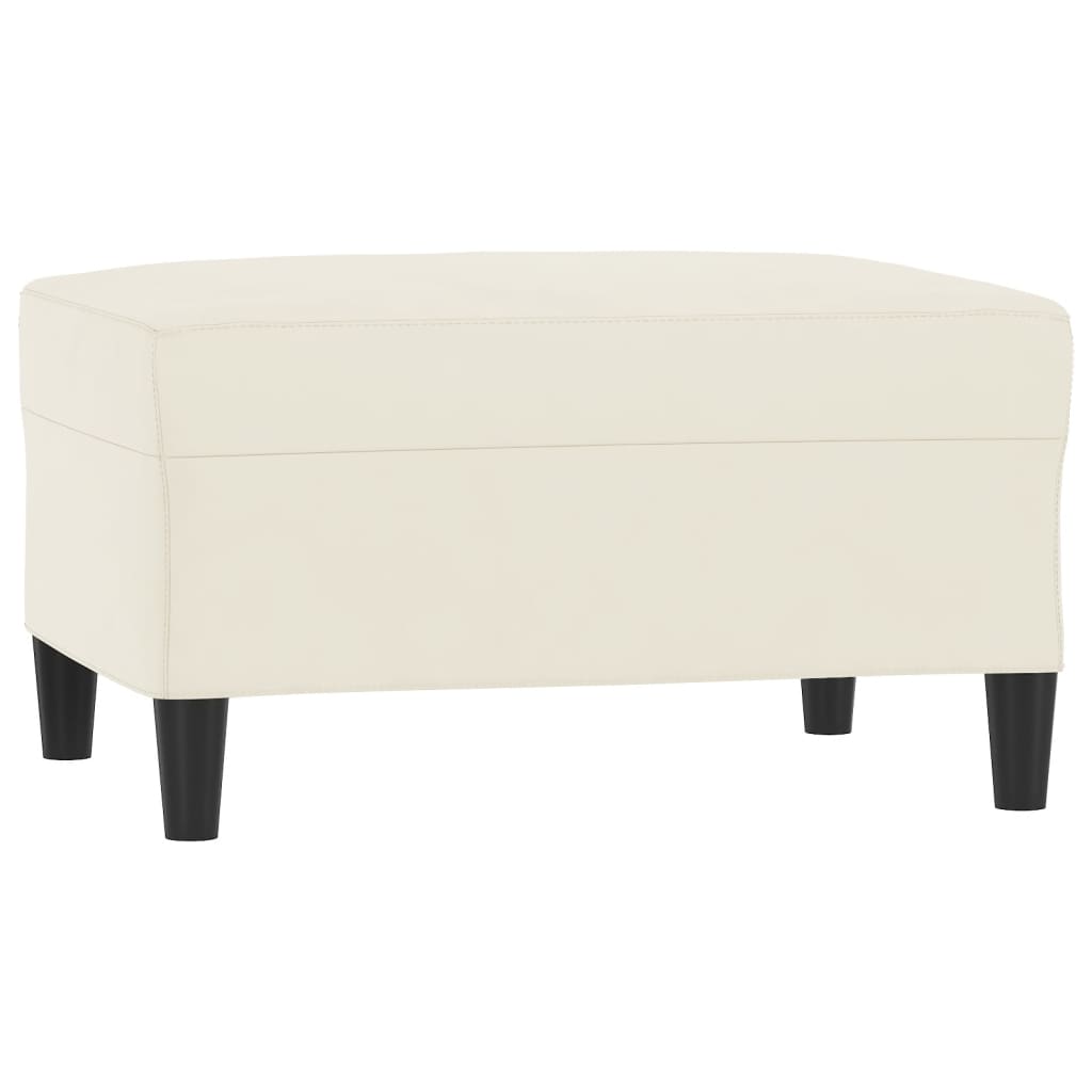 Set di Divani 4 pz Crema in Velluto | homemem39