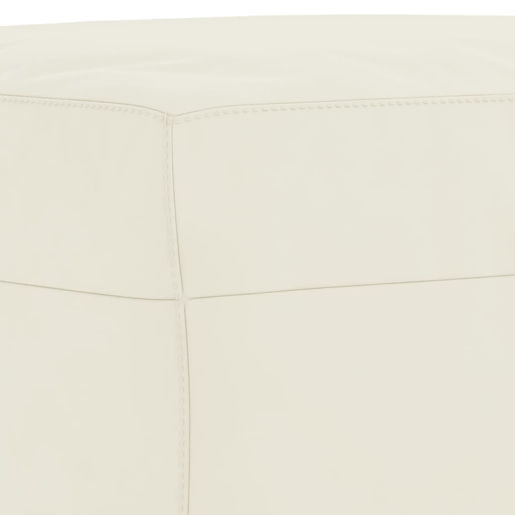 Set di Divani 4 pz con Cuscini Crema in Velluto | homemem39