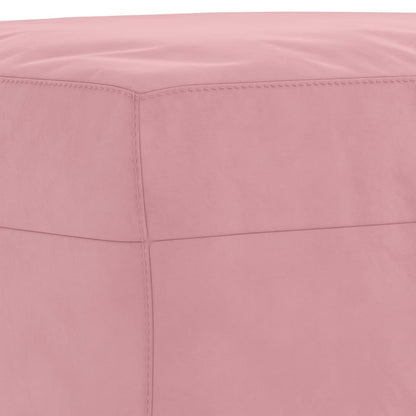 Set di Divani 3 pz Rosa in Velluto | homemem39