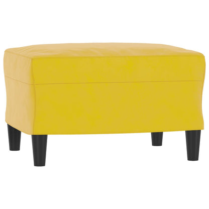 Set di Divani 3 pz Giallo in Velluto - homemem39