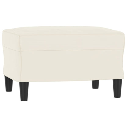 Set di Divani 3 pz Crema in Velluto | homemem39