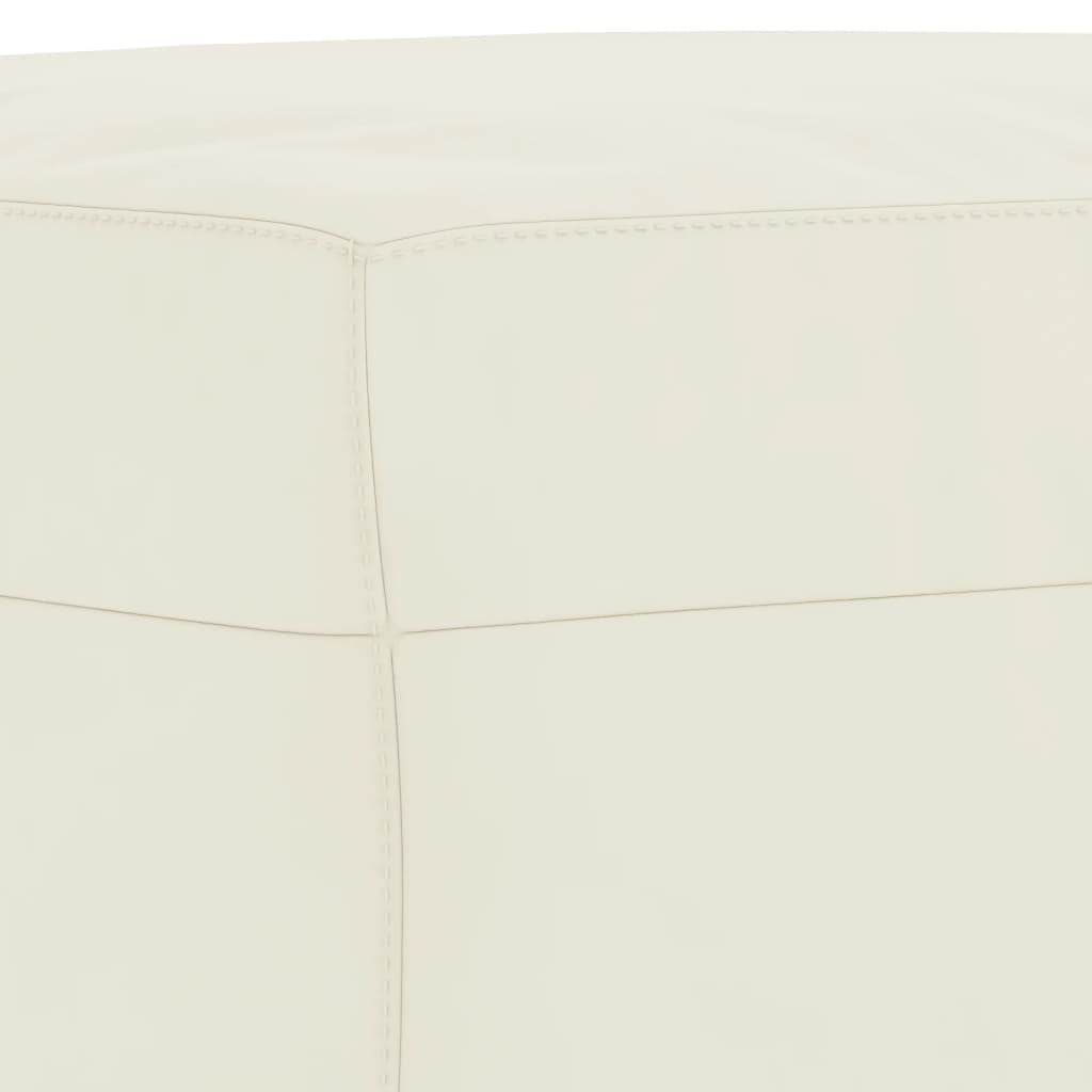 Set di Divani 3 pz Crema in Velluto | homemem39